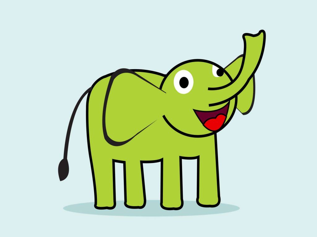 Groene olifant