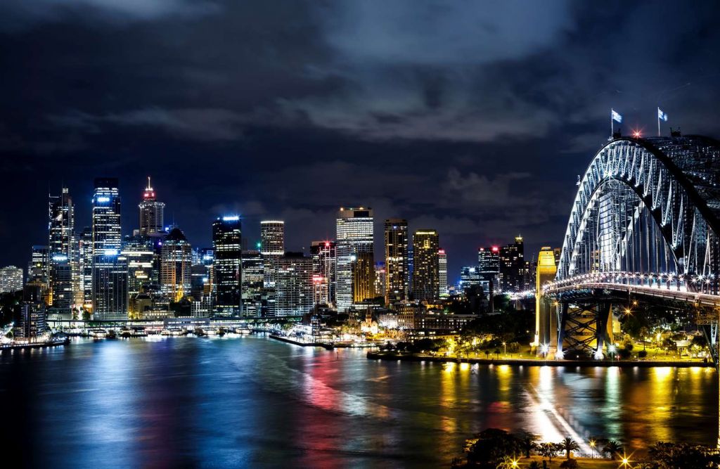 Sydney in de avond