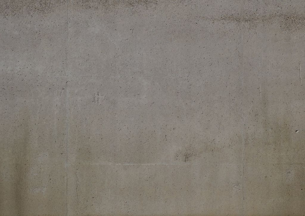 Muur van betonplaten