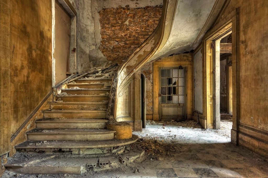 Oude trappen