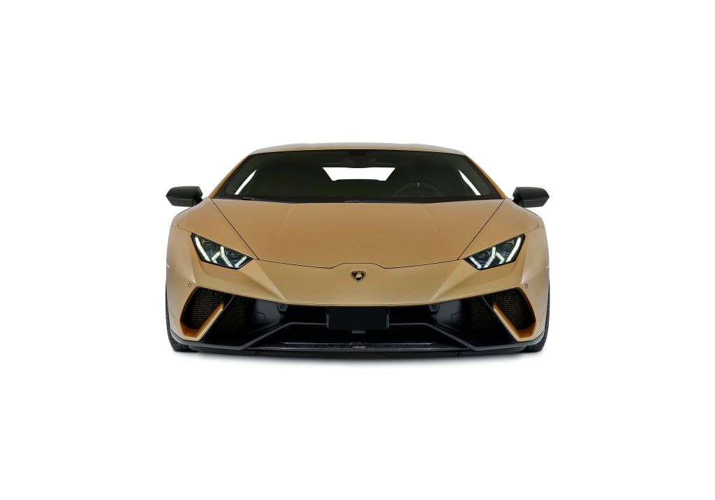 Lamborghini Huracán - Voorkant, wit