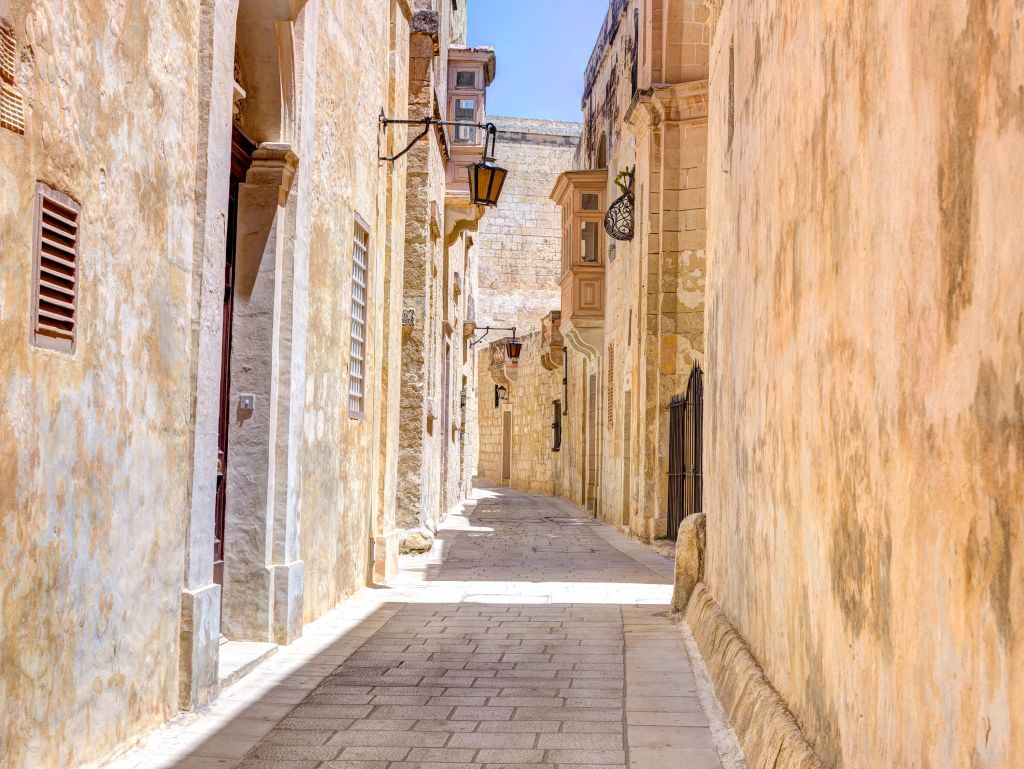 Straat op Malta
