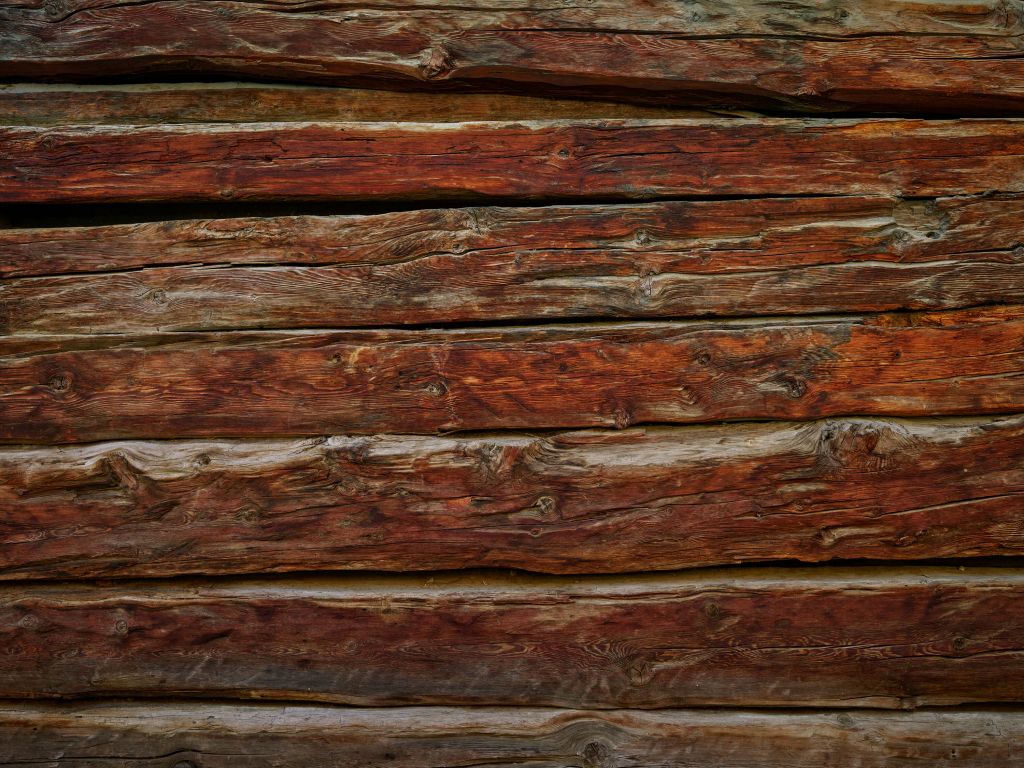 Ruw houten planken 