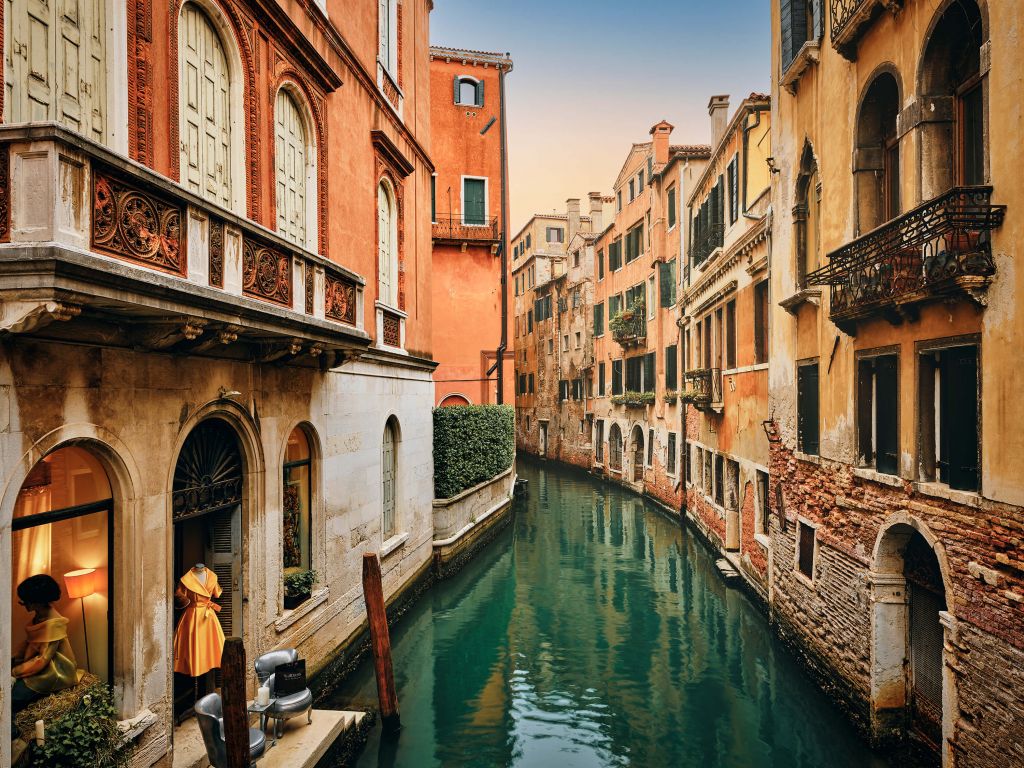 Straatje in Venetië
