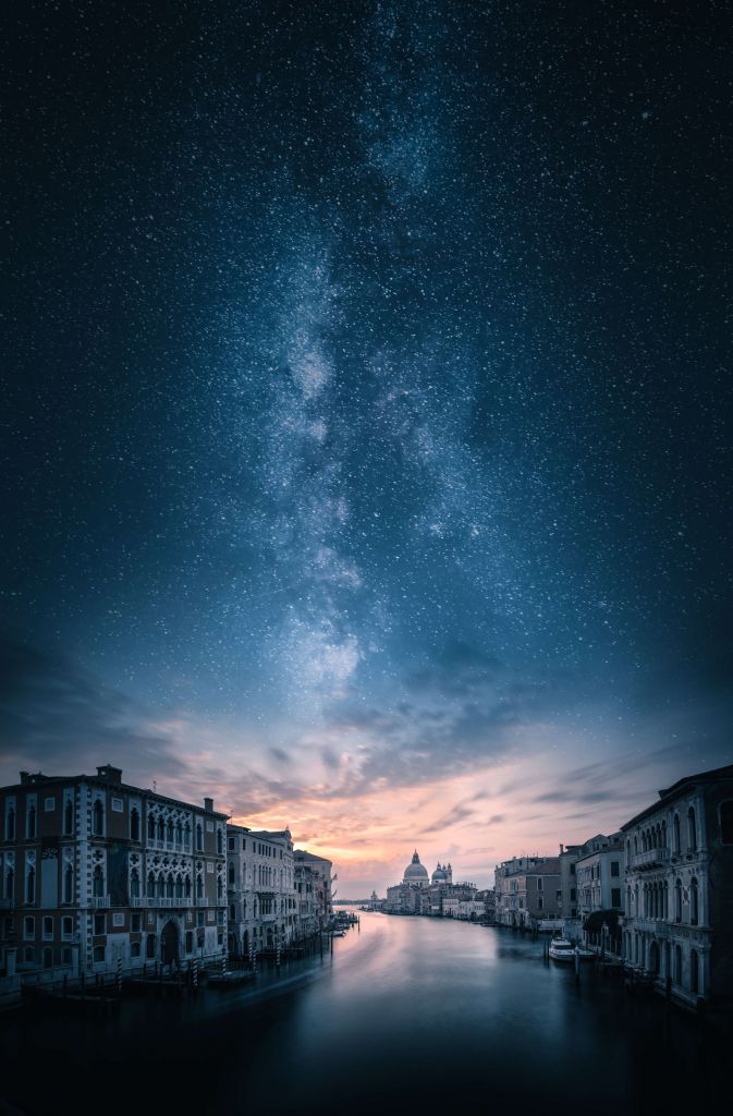 Melkweg in Venetië