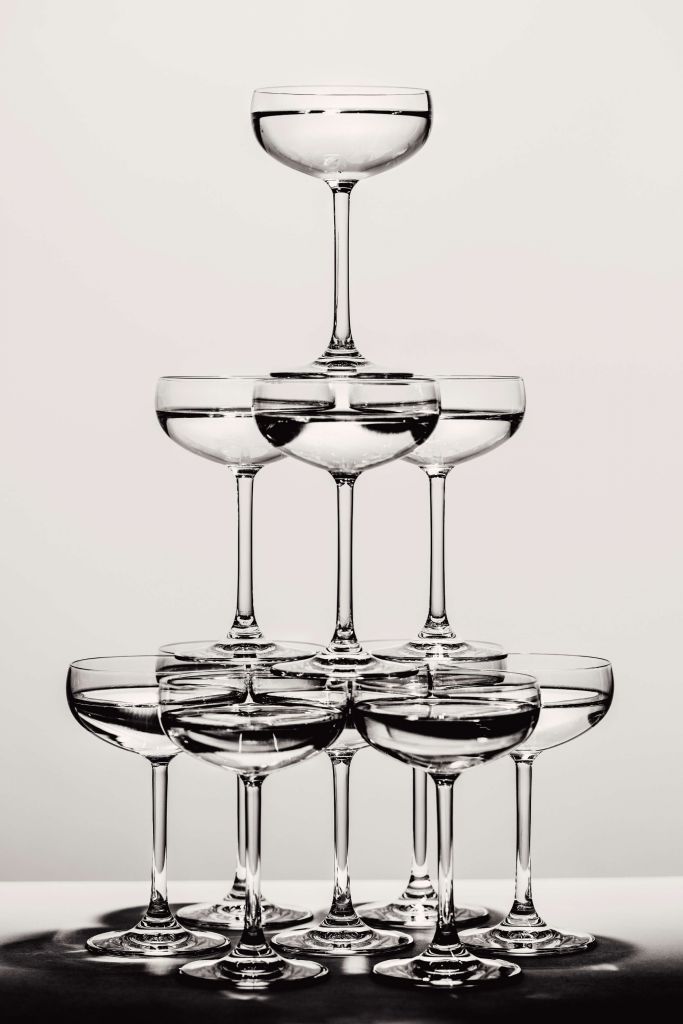 Champagne tower 