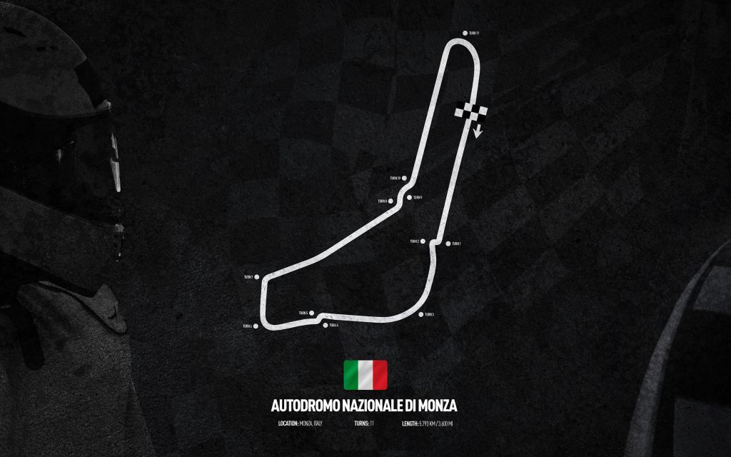 Formule 1 circuit - Monza Circuit - Italië